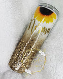 Golden Sunflower Tumbler