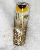 Golden Sunflower Tumbler