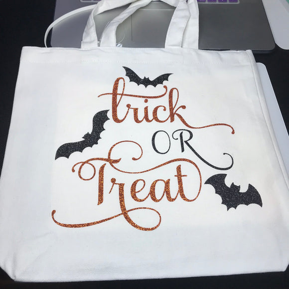 Halloween Trick or Treat Tote